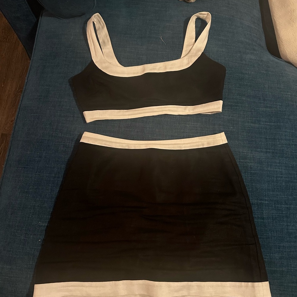 Two piece linen set